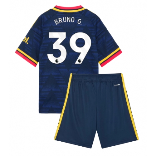 Arsenal Bruno Guimaraes #39 Maglia Gara Trasferta Repliche 2026-27 Bambino Maniche Corte Arsenal Bruno Guimaraes #39 Maglia Gara Trasferta Repliche 2026-27 Bambino Maniche Corte